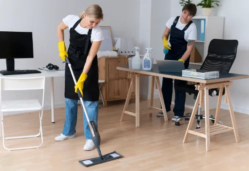 Nettoyage de bureau professionnel à Pougny