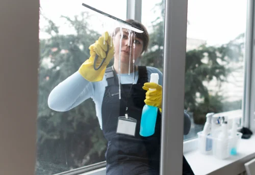 Nettoyage de vitres intérieures et extérieures à Pougny
